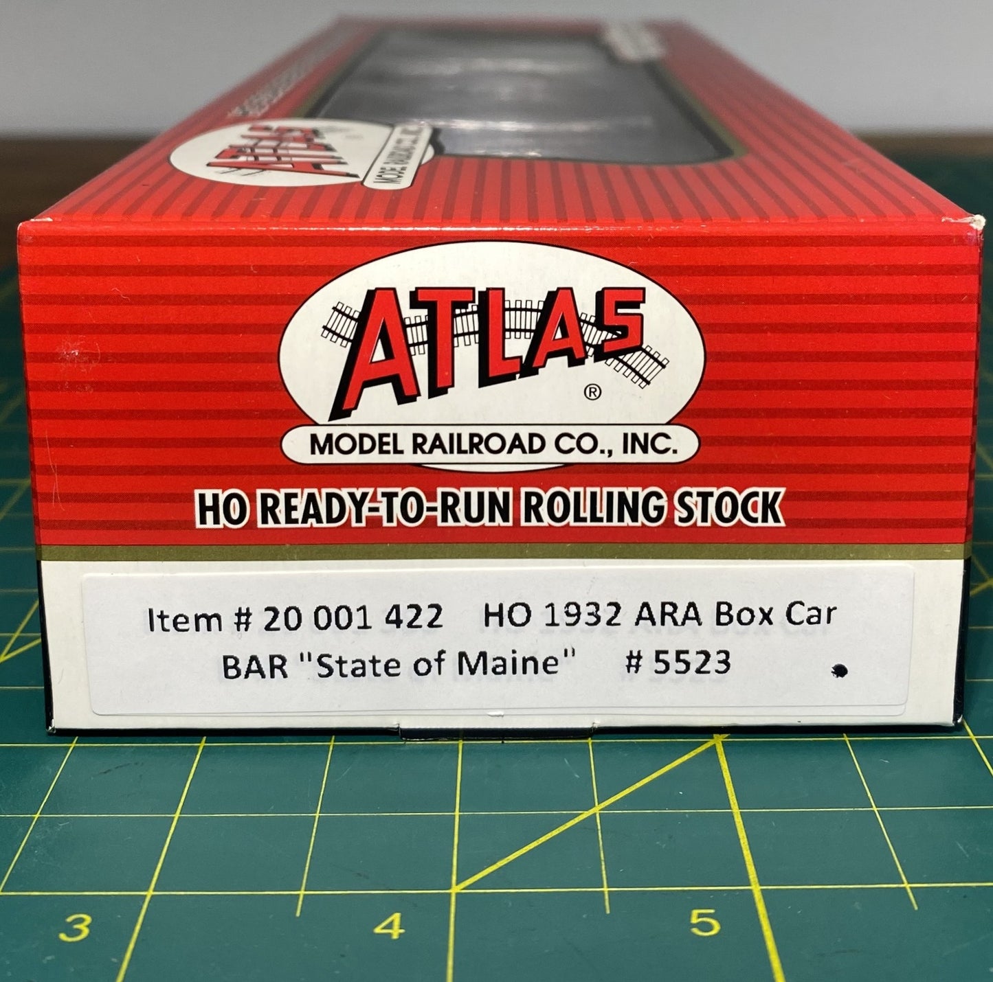 ATLAS #20 001 422 MASTER LINE ARA Box Car "State of Maine"