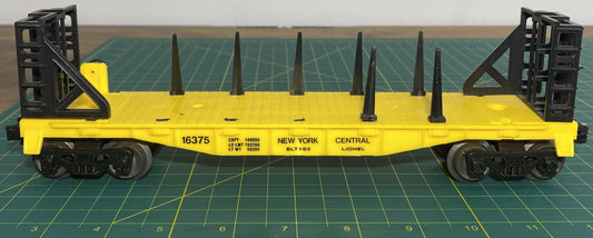 Lionel #6-16375 NY Central Stake Flatcar