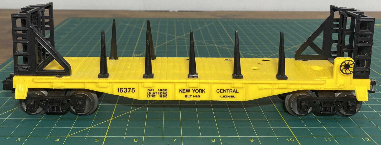 Lionel #6-16375 NY Central Stake Flatcar