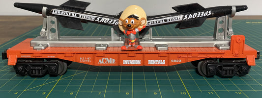 Lionel 6-16980 Speedy Gonzales Missile Flatcar