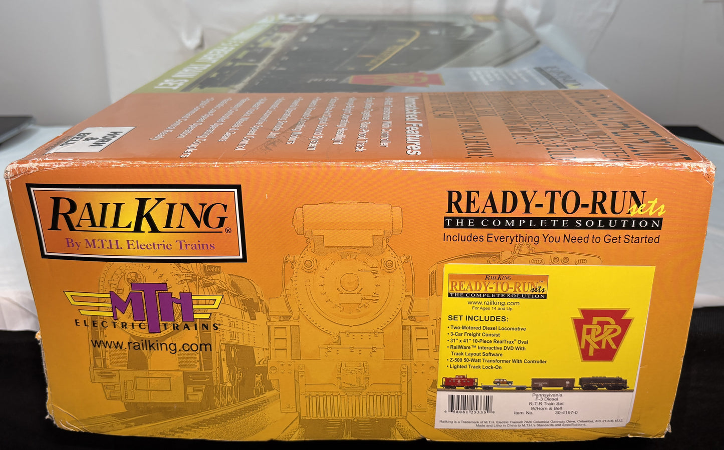 MTH Rail King 30-4197-0 Union Pacific 2-6-0 Steam Engine W/ Proto Sound #9535