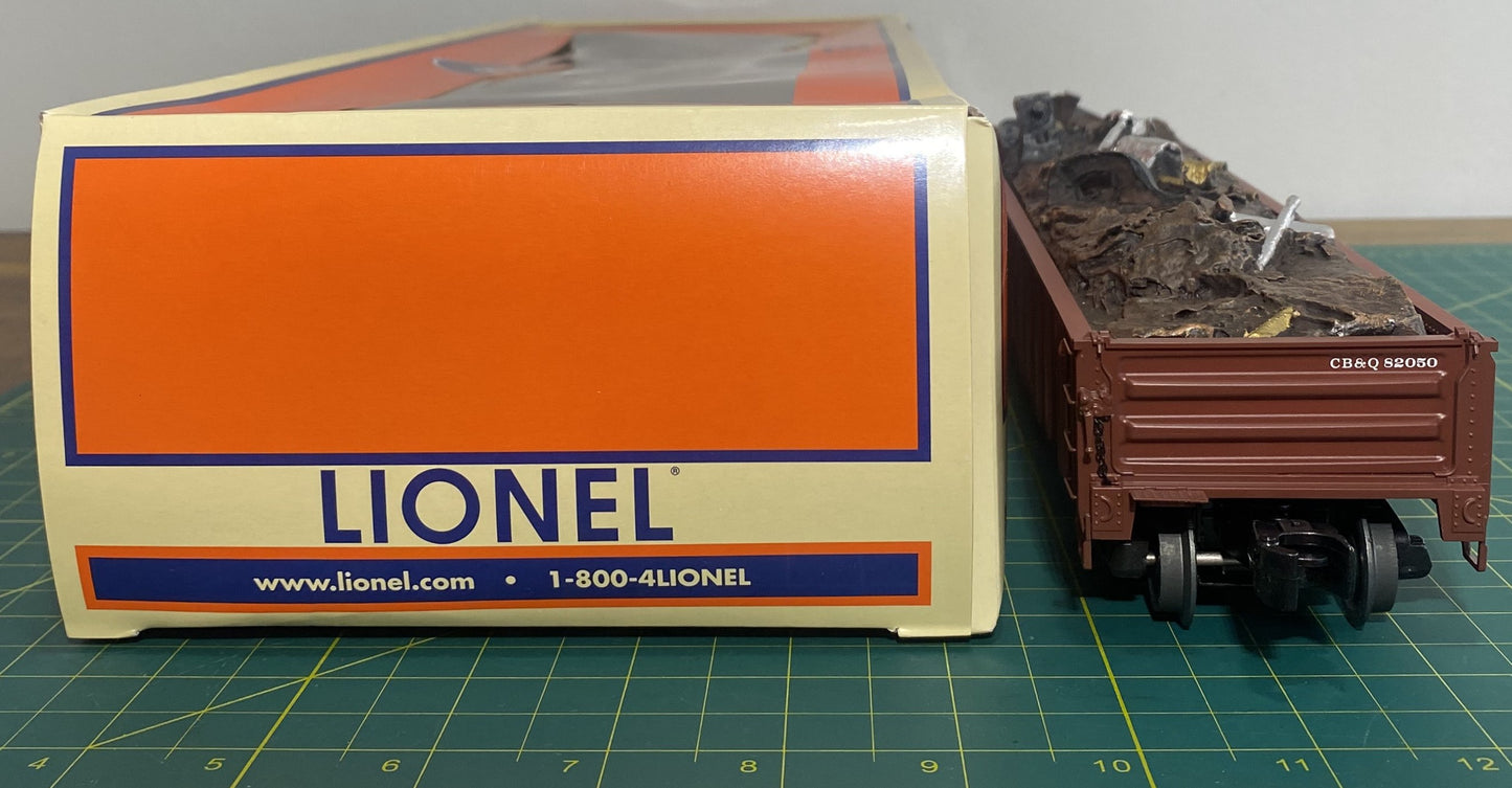 Lionel #6-82863 Chicago, Burlington & Quincey PS-5 Gondola's with Load