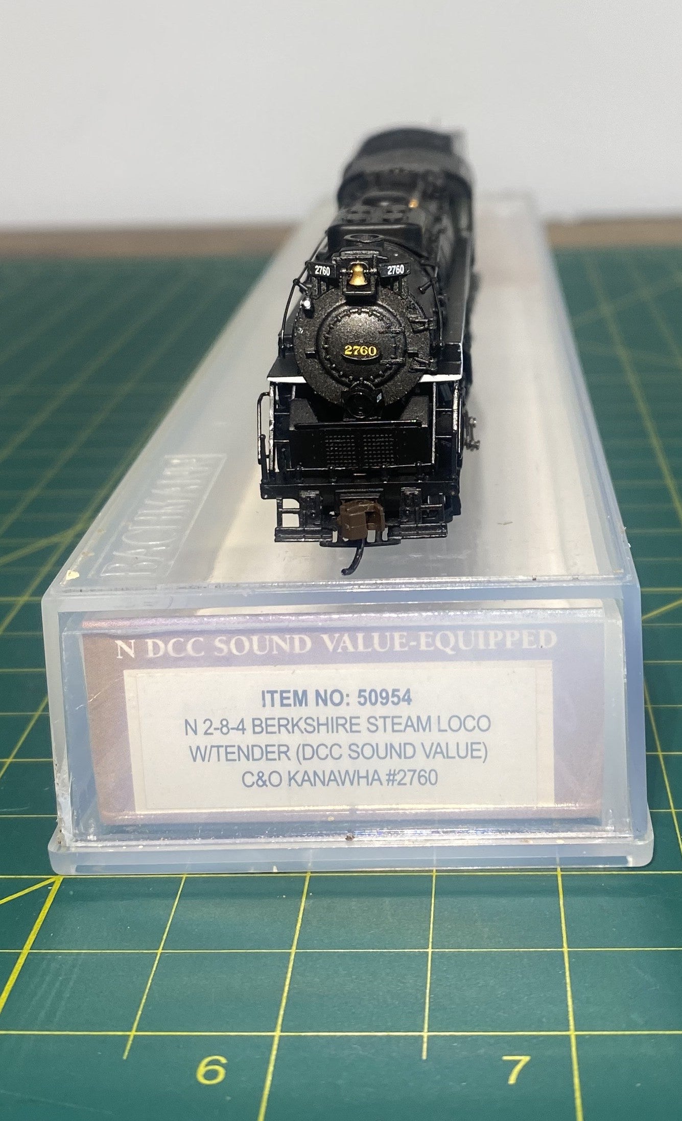 Bachmann 50954 Chesapeake & Ohio 2-8-4 Berkshire Tender w/Sound & DCC #2760