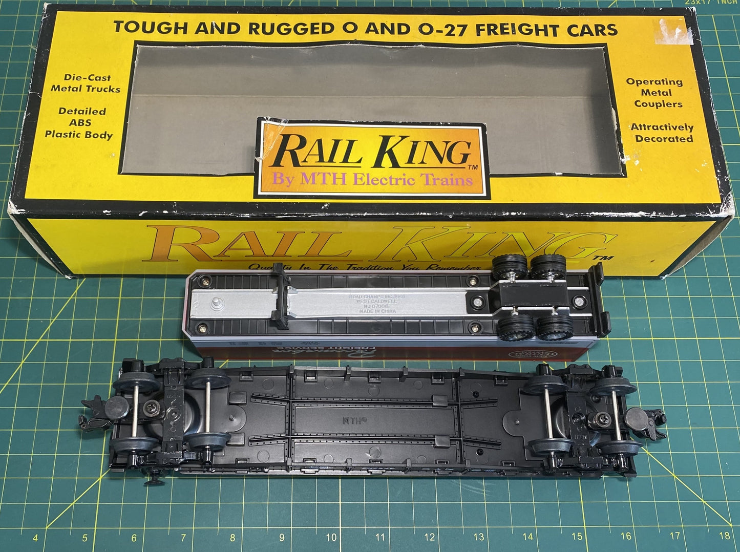 Rail King 30-7608 New York Central O Gauge Flat Car