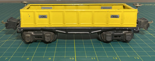 Lionel Pre War Yellow Gonola #2652