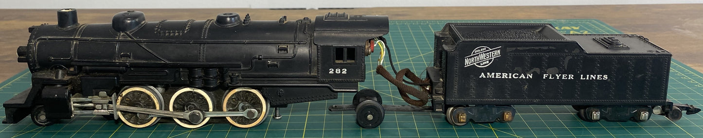 American Flyer #282 Steam Locomotive and Tender