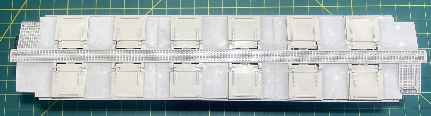 Lionel Post War Covered Quad Hopper #6446-25