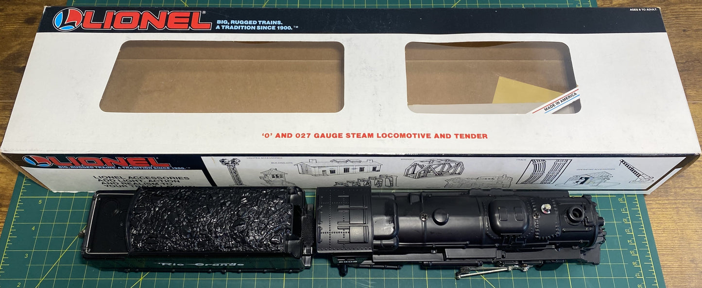 Lionel 6-18608 O Rio Grande 2-6-4 Steam Locomotive