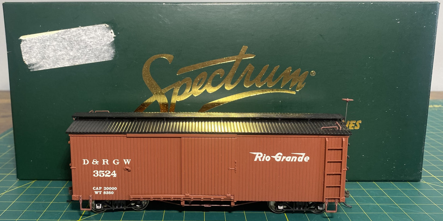 Spectrum On30 Box Cars Denver & Rio Grande Western