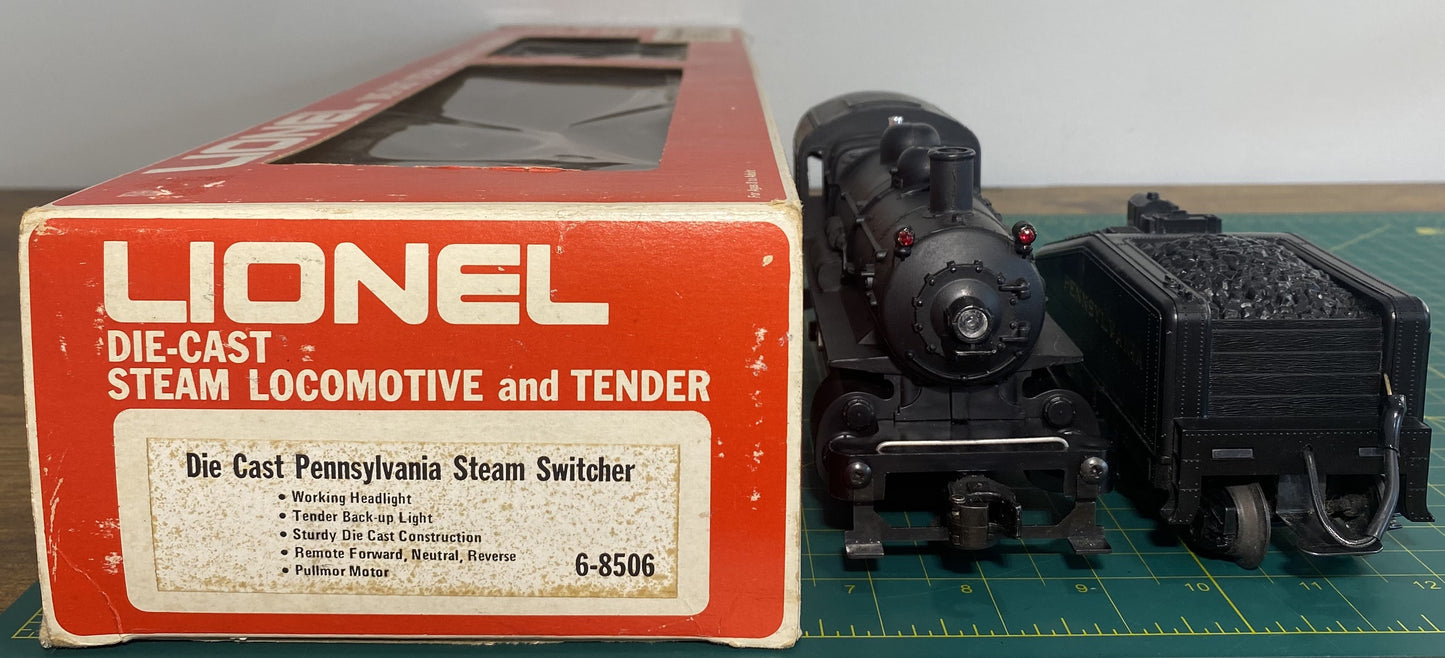 Lionel 6-8506 Pennsylvania Steam 0-4-0 Switcher & Tender