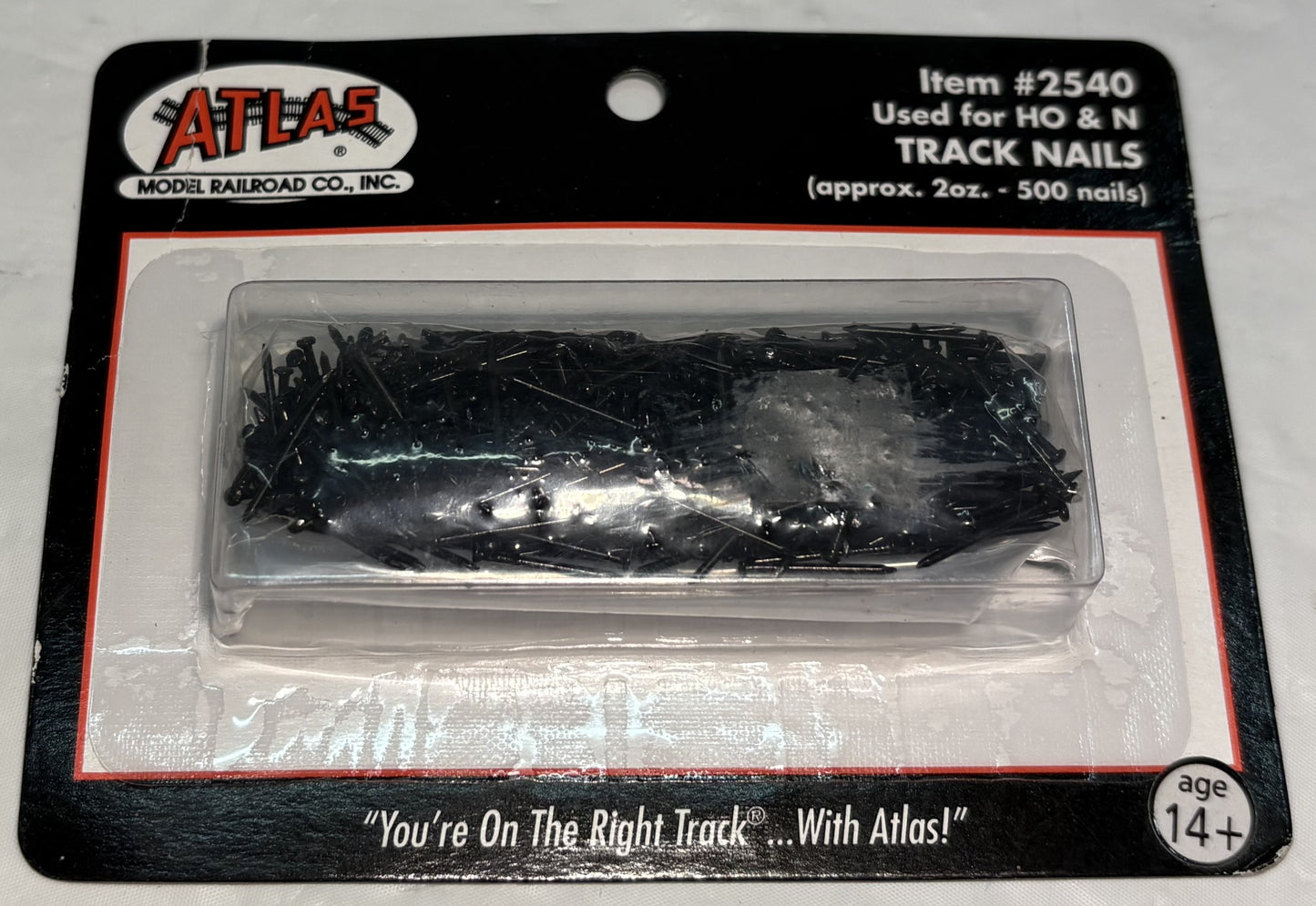 Atlas 250 HO & N Track Nails