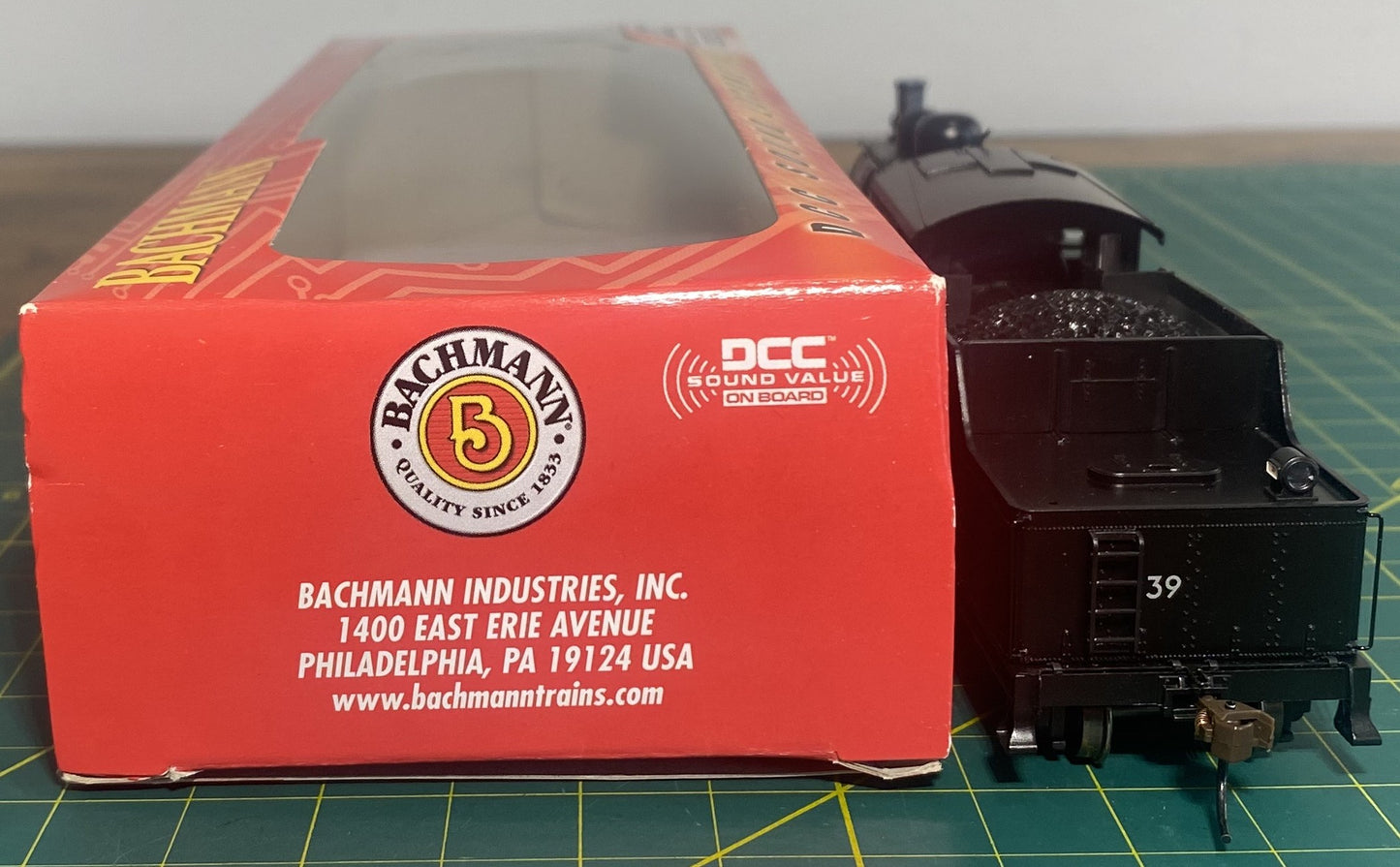 Bachmann 51810 Union Pacific Alco 2-6-0 Steam Locomotive w/Sound & DCC #39