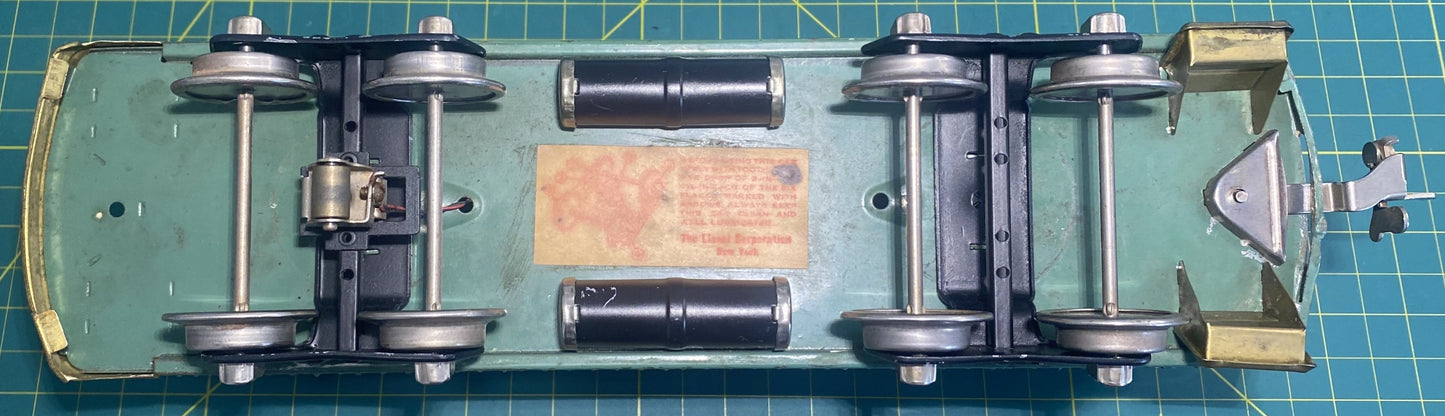 Lionel Pre War 341 Observation Car Peacock