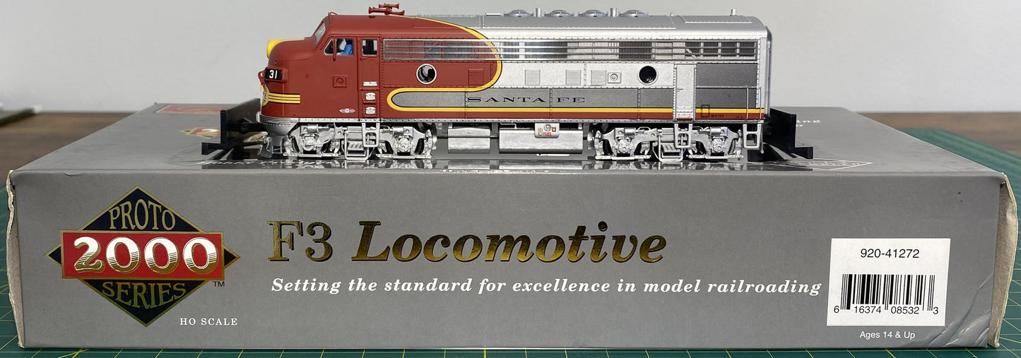 PROTO 2000 920-41272 Diesel EMD F3A Powered w/Sound & DCC Santa Fe