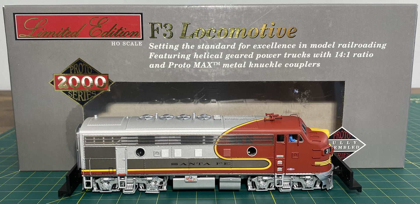 PROTO 2000 920-41272 Diesel EMD F3A Powered w/Sound & DCC Santa Fe