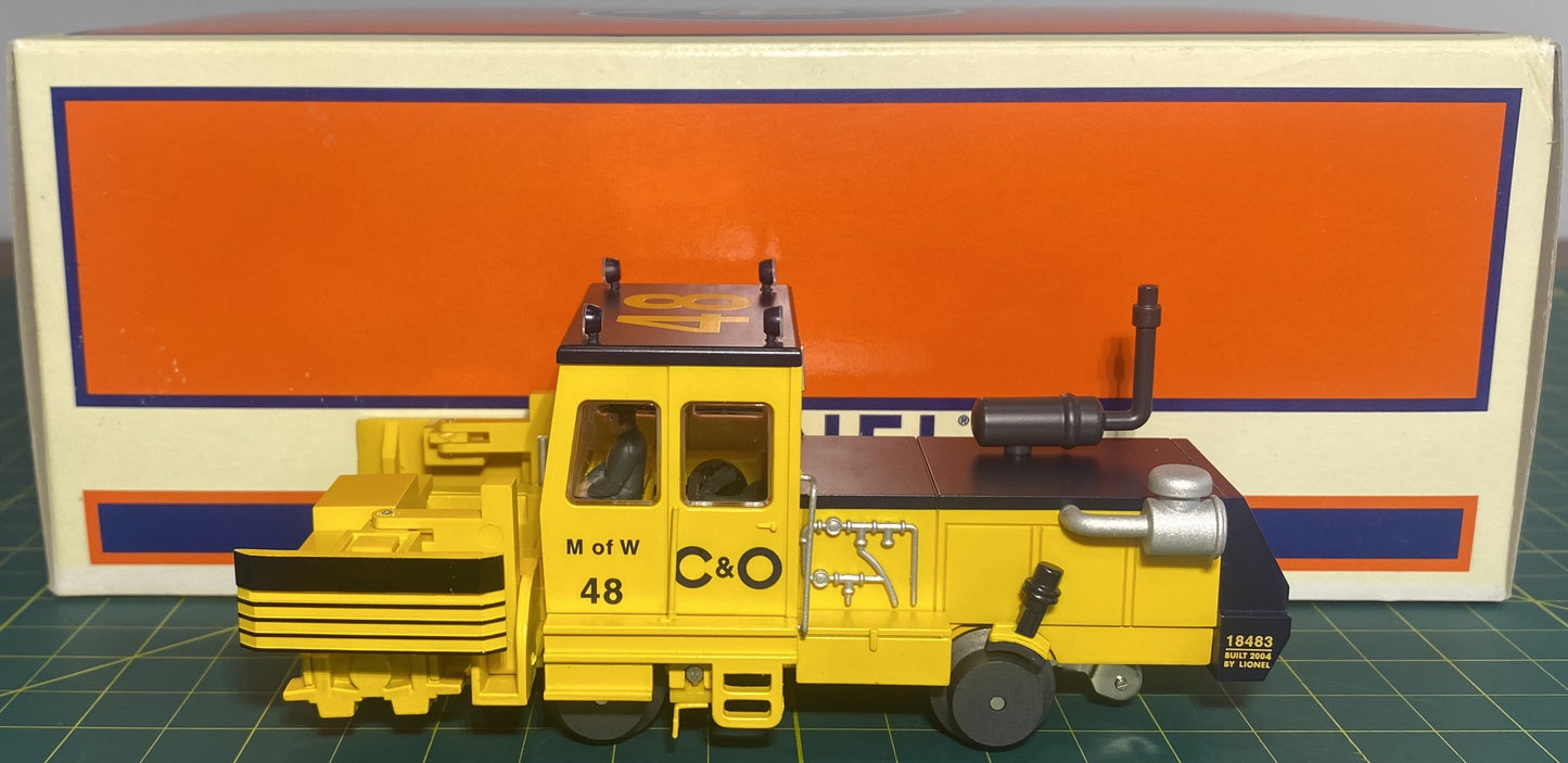 Lionel 18483 Chesapeake and Ohio Ballast Tamper #48