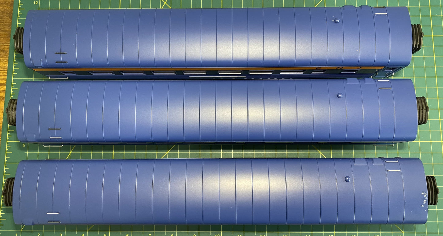 MTH Jersey Central Premier 3-Car 70’ Madison Passenger Set