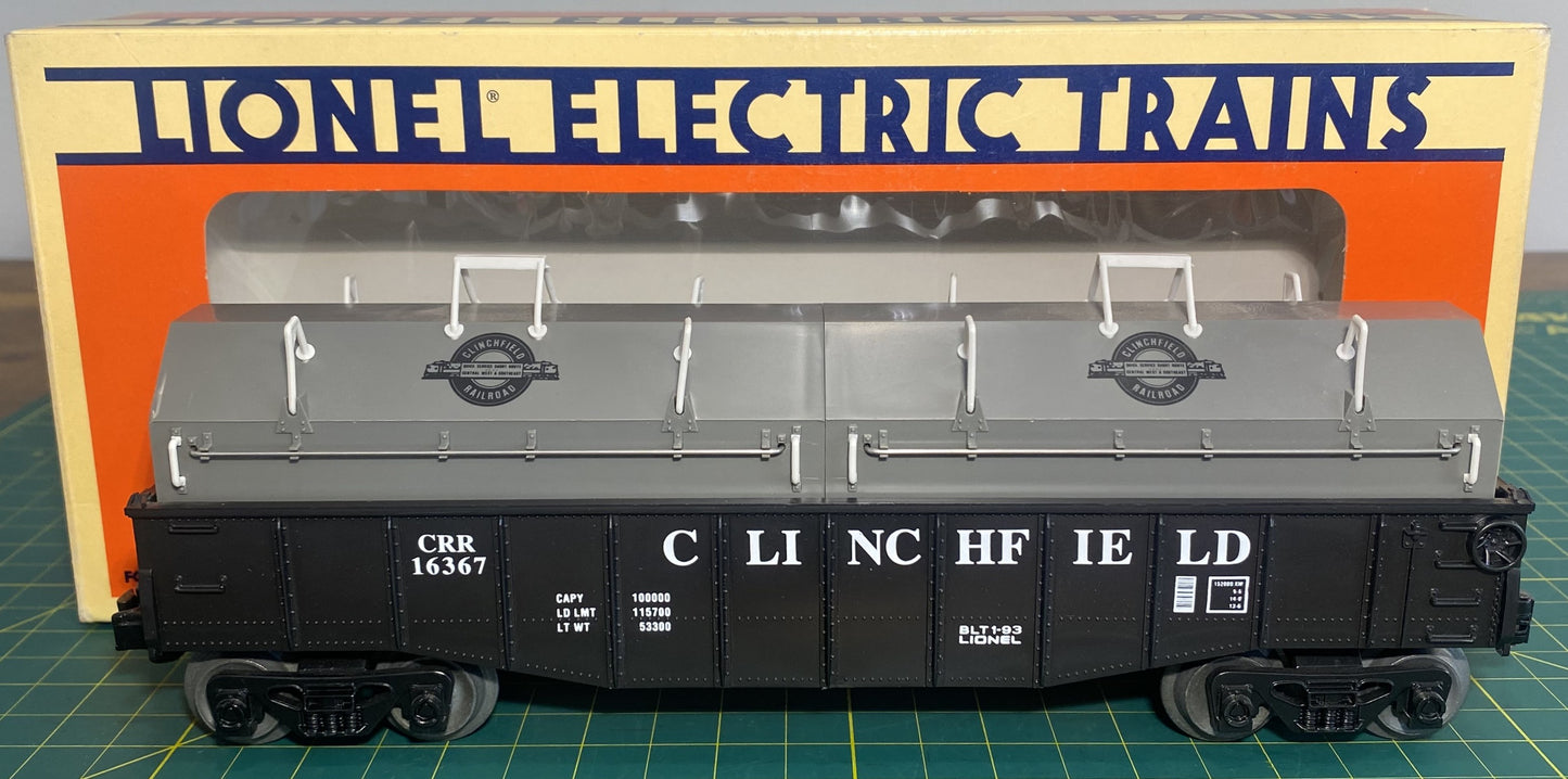 Lionel 6-16367 Clinchfield Gondola w/Coil Covers