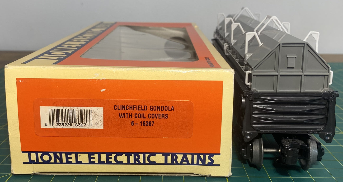 Lionel 6-16367 Clinchfield Gondola w/Coil Covers