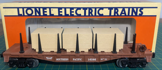 Lionel 6-16389 Southern Pacific Flatcar with Load