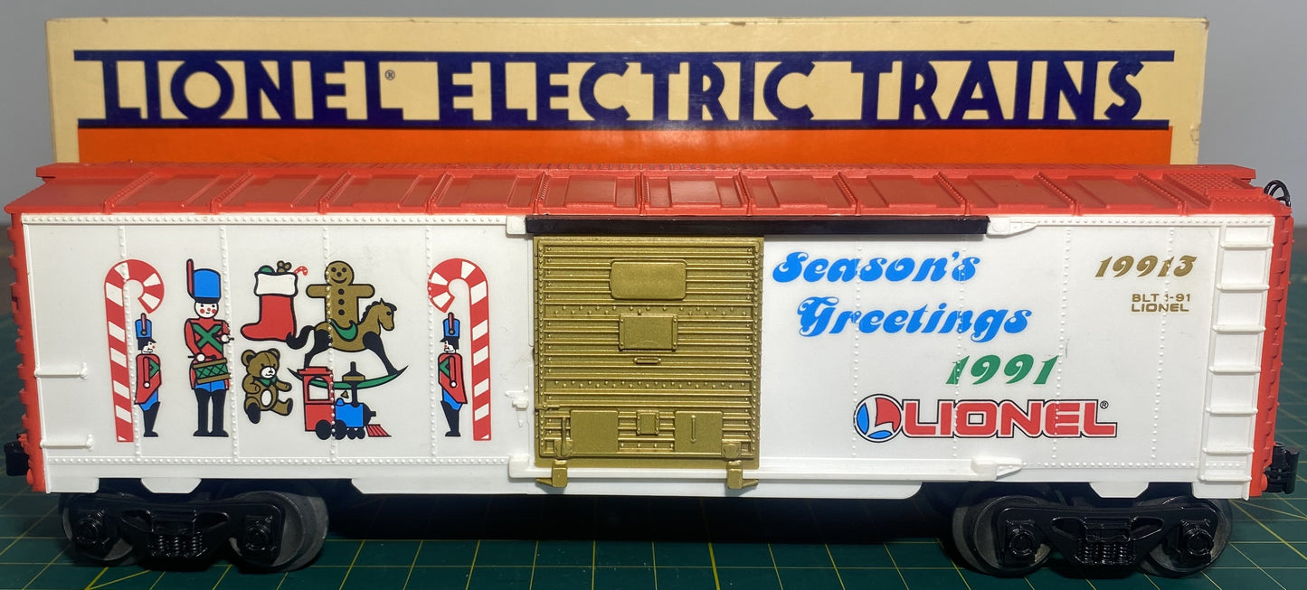 Lionel 6-19913 Christmas Box Car 1993