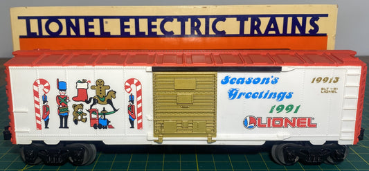 Lionel 6-19913 Christmas Box Car 1993
