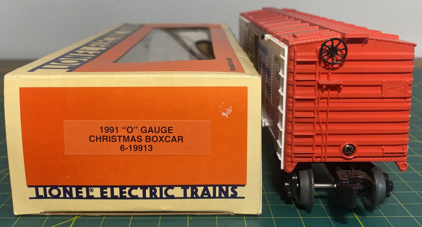 Lionel 6-19913 Christmas Box Car 1993