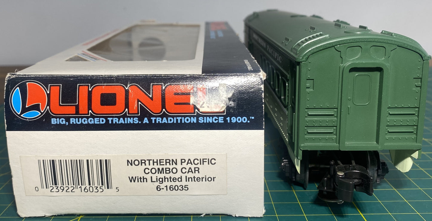 Lionel 6-16035 Northern Pacific Combo Car
