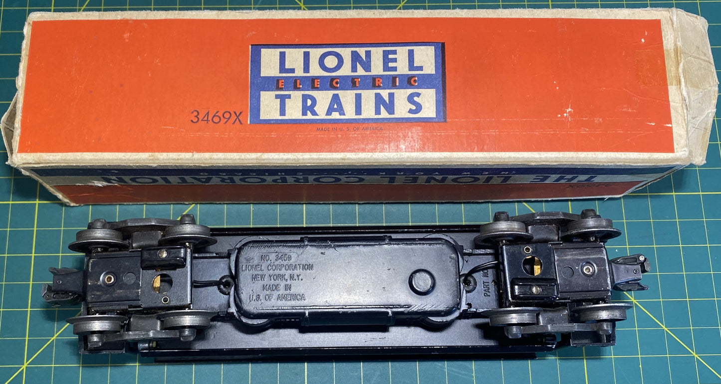 Lionel Post War 3469 Operating Coal Unloading Car