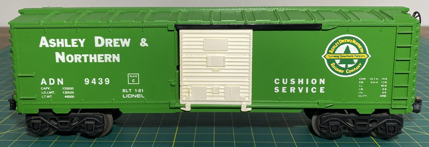 Lionel 6- 9439 Ashley, Drew & Northern Box Car