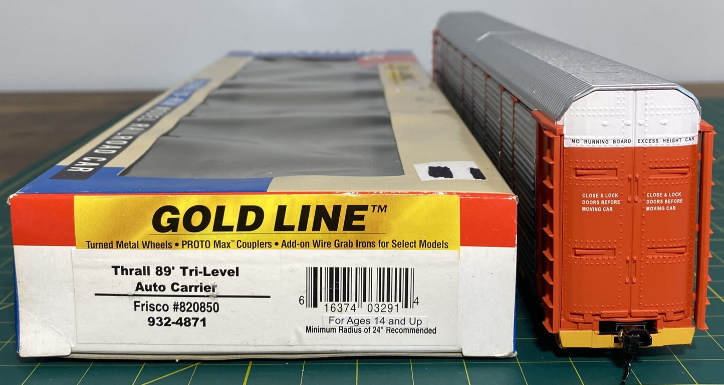 Walthers 932-4871 Thrall 89’ Tri-Level Auto Carrier Frisco