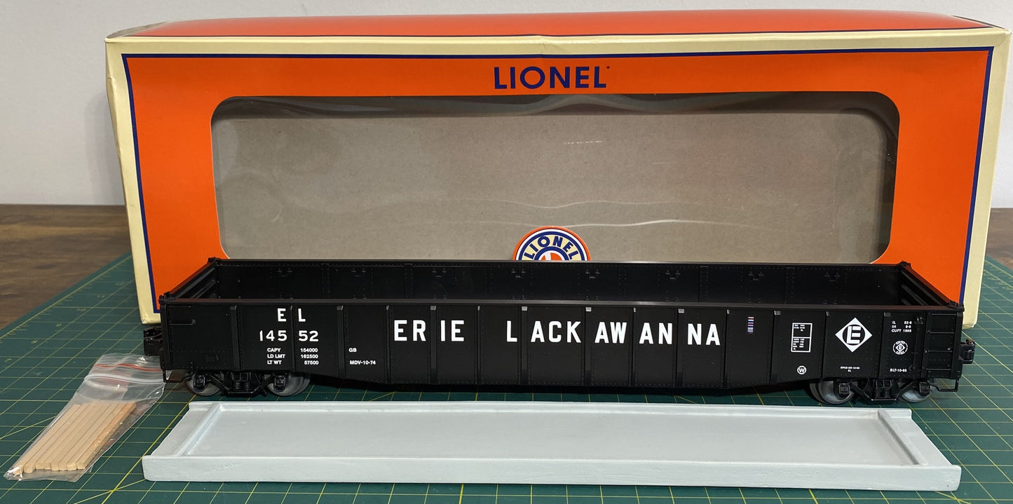 Lionel 6-82861 Pacific PS-5 Gondola with Load Erie Lackawanna