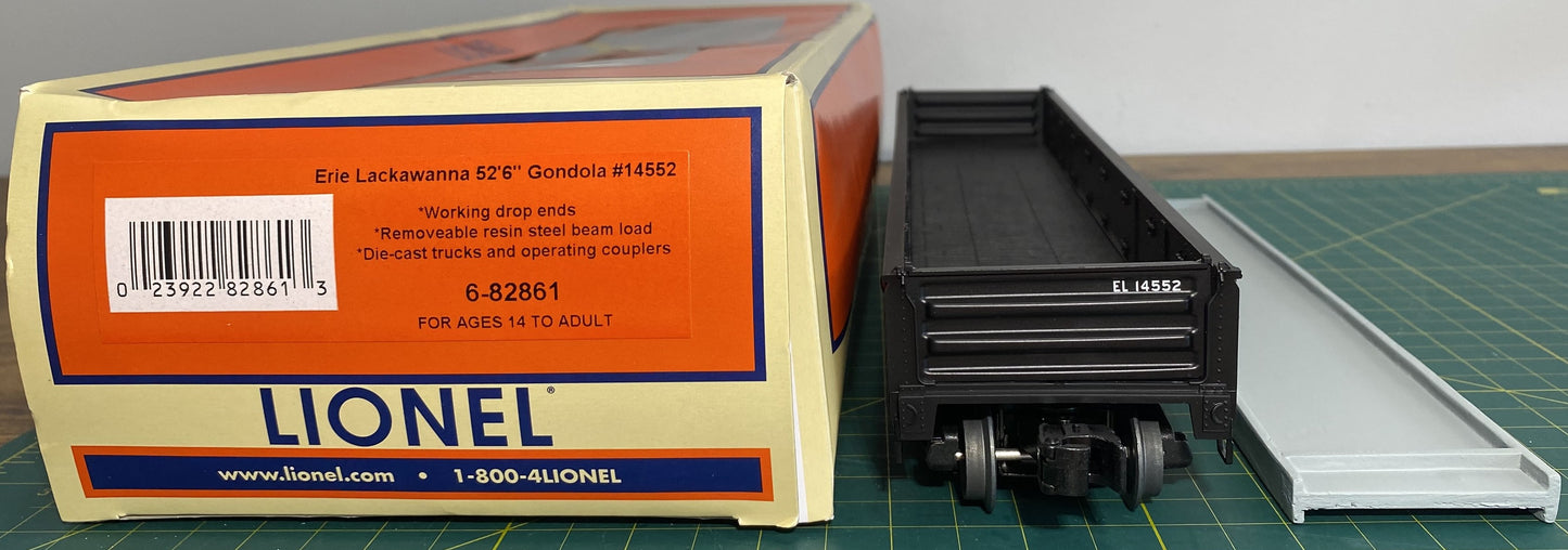 Lionel 6-82861 Pacific PS-5 Gondola with Load Erie Lackawanna