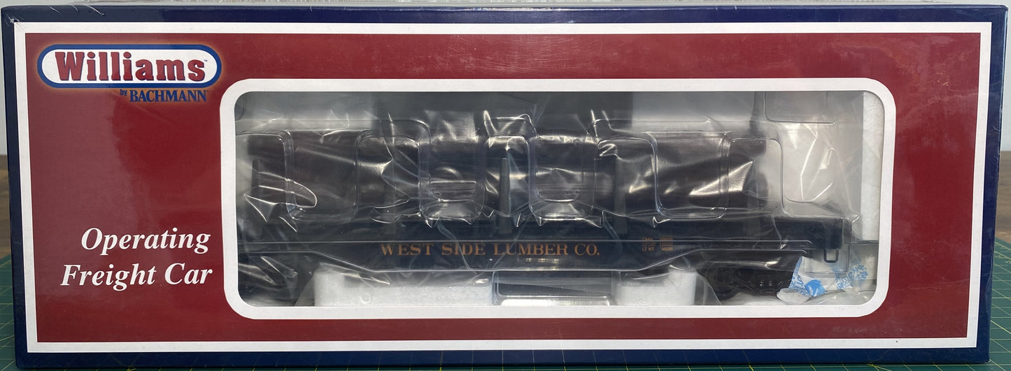 Williams 47927 Operating Log Dump Car West Side Lumber Co.