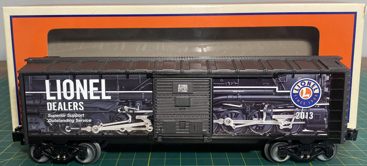 Lionel 6-81093 Dealer Appreciation Box Car 2013