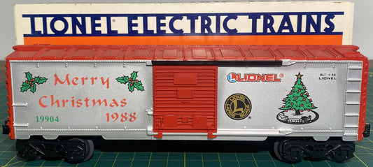 Lionel 6-19904 Christmas Boxcar 1988