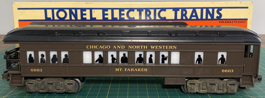 Lionel 6-16054 Chicago & North Western “Mt. Faraker” Observation Car