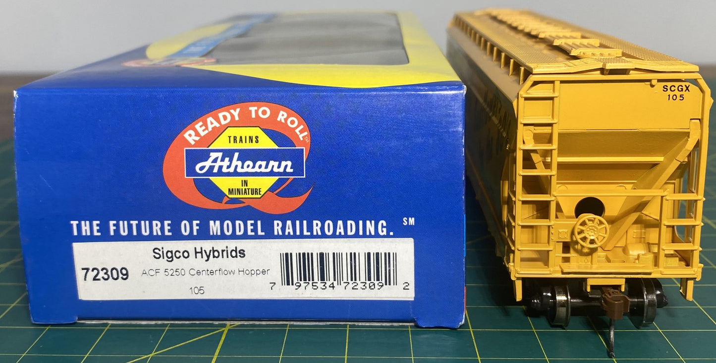 Athearn 72309 ACF 5250 Centerflow Covered Hopper Car