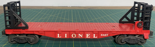 Lionel Post War 6467 Miscellaneous Flat Car with Bulkheads