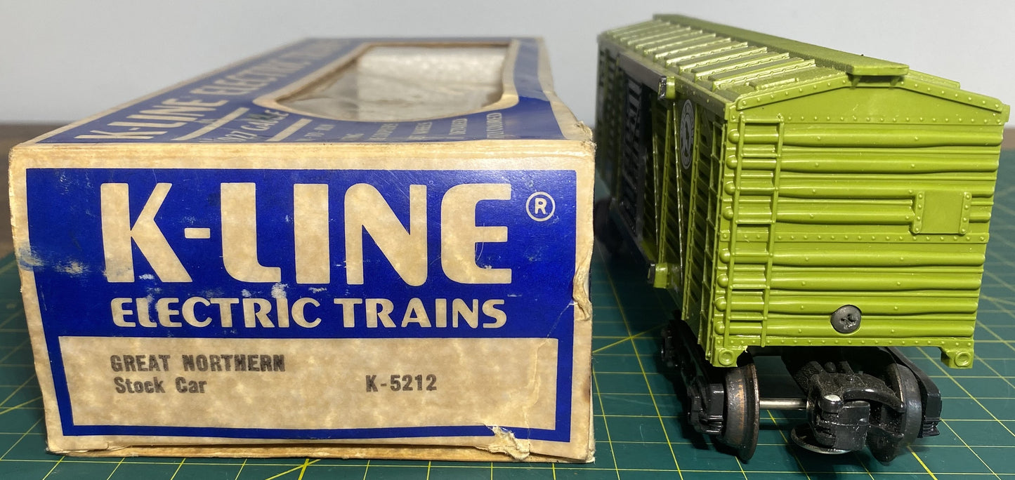 K-Line Train K-5212 Great Northern Stock Car