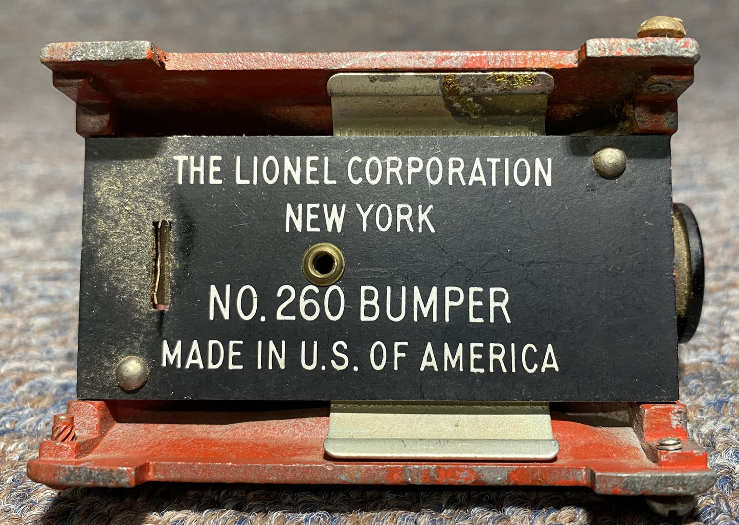 Lionel Post War Bumper 260