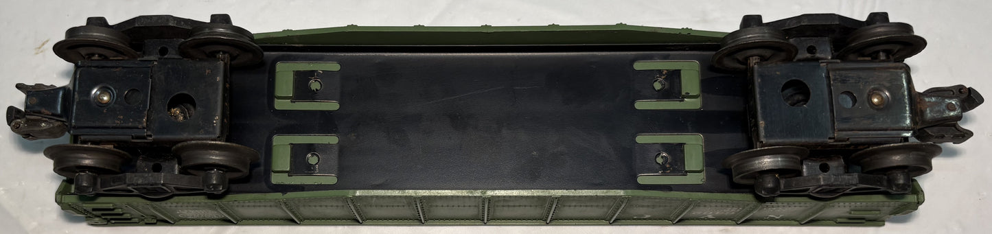 Lionel Post War 6462-25 New York Central Gondola Green