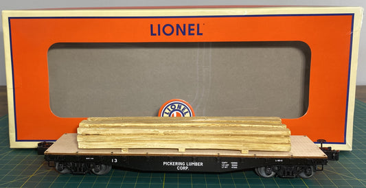Lionel 6-82853 Pickering Lumber 40’ Flatcar w/Lumber Load