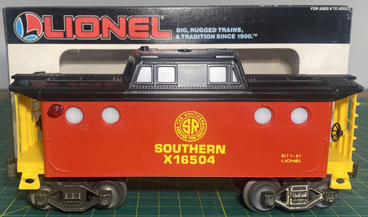 Lionel 6-16504 Southern Lighted Porthole Caboose