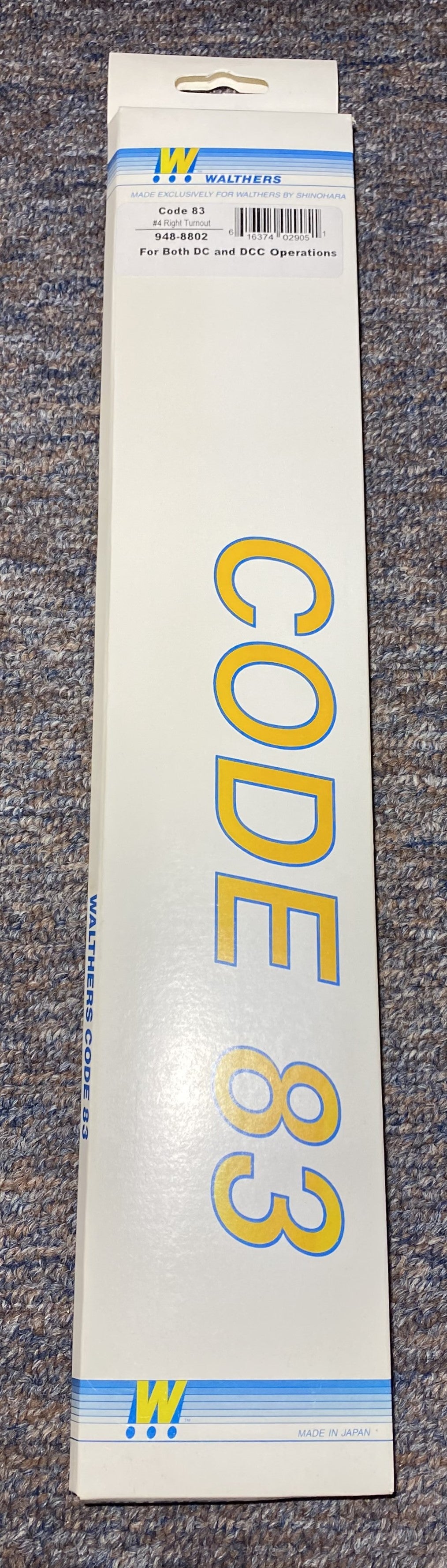 Walthers 948-8802 Code 83 Right Turnout