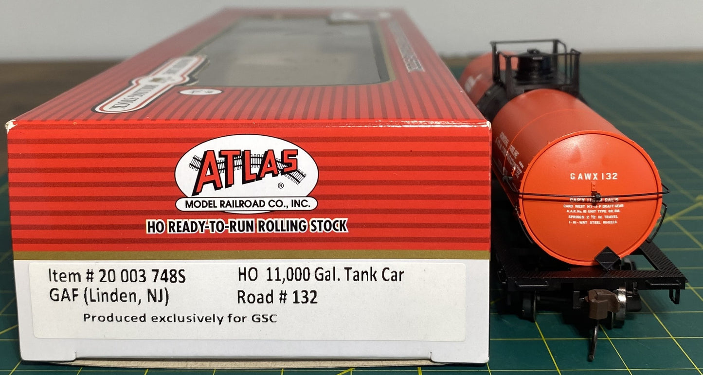 Atlas 20 003 748S 11,000-Gal Tank Car GAF