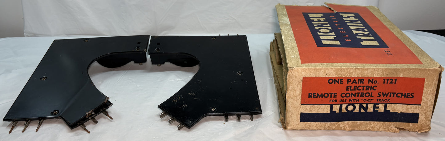 Lionel Post War 1121 O27 Gauge Pair Switch