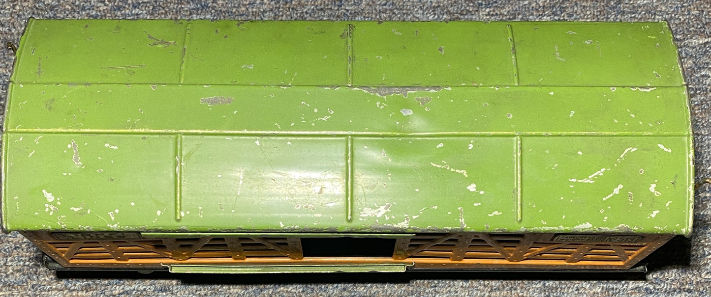 Lionel Pre War #513 Cattle Car Orange