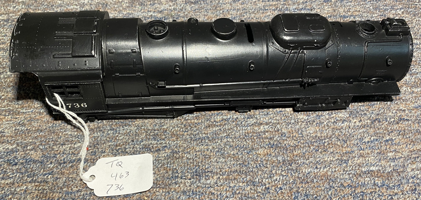 Lionel Post War #736 Steam Locomotive SHELL