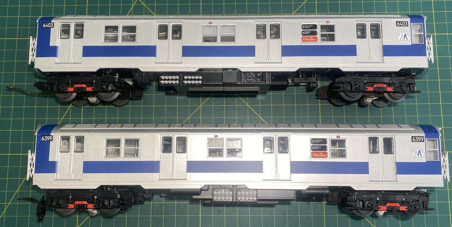 Lionel 6-31797 New York City Transit Authority R16 Subway Set and 6-25595 2-Pack Set
